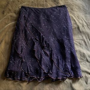 Purple Ann Taylor Skirt